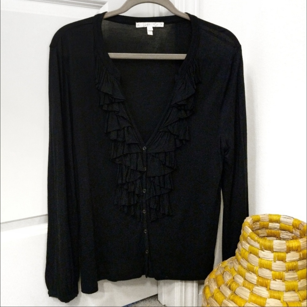 Soft Joie black blouse